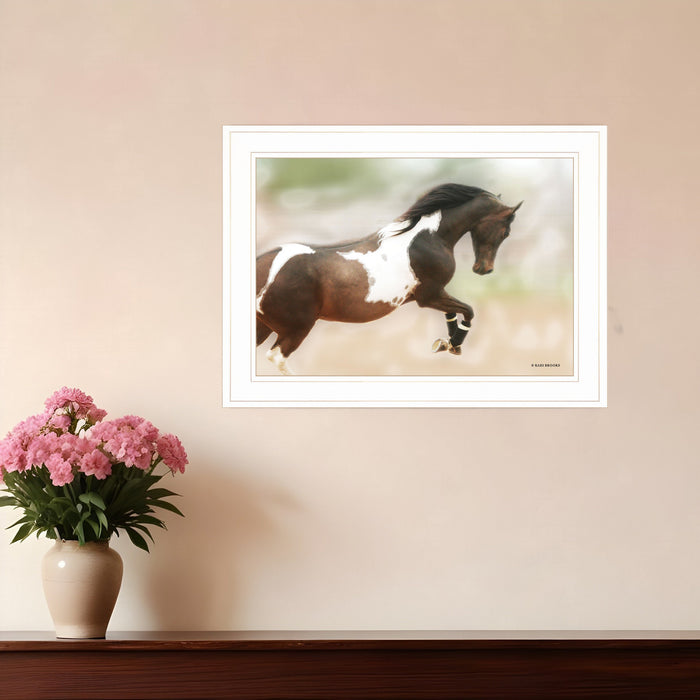 A Wild Kookie 2 White Framed Print Wall Art