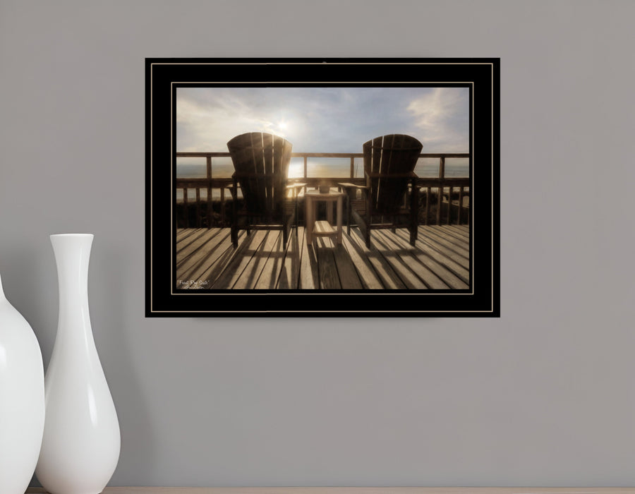 Front Row Seats 1 Black Framed Print Wall Art