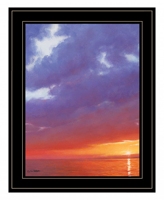 Certain Glow 1 White Framed Print Wall Art