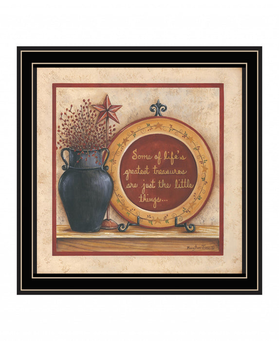 Greatest Treasures 2 Black Framed Print Wall Art