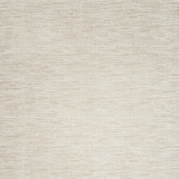 10' X 14' Ivory And Beige Non Skid Indoor Outdoor Area Rug