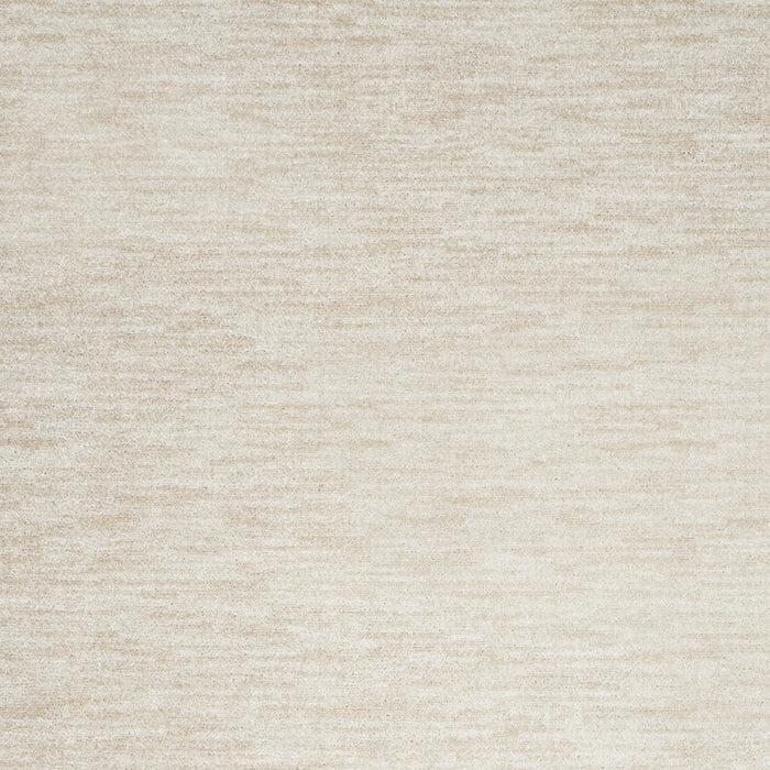 10' X 14' Ivory And Beige Non Skid Indoor Outdoor Area Rug