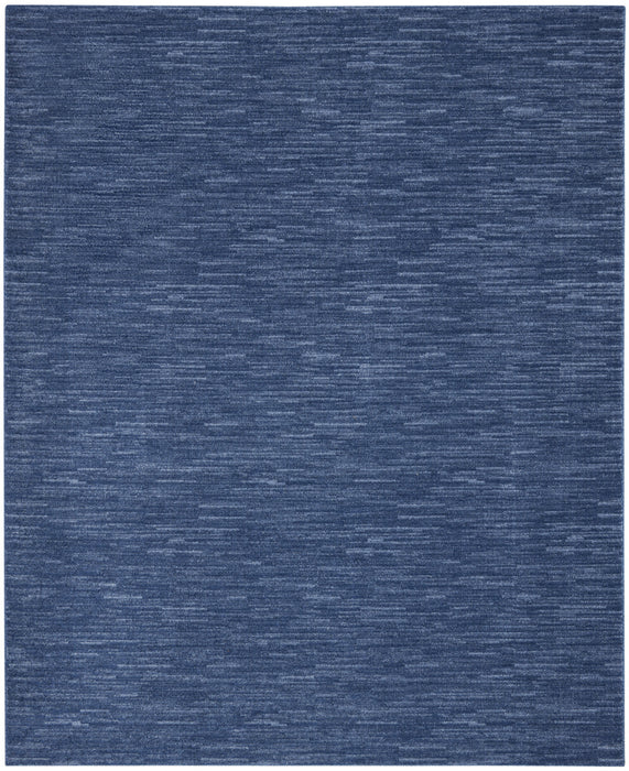 10' X 14' Blue Indoor Outdoor Area Rug