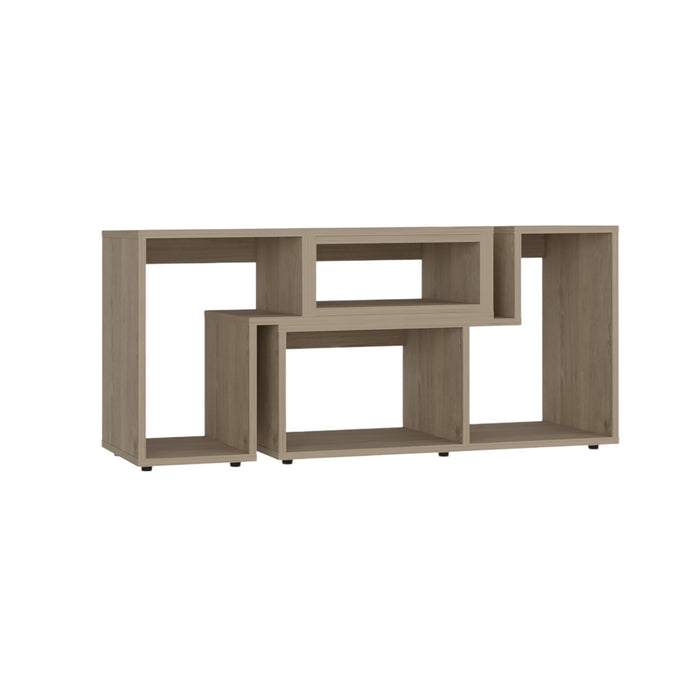 63" Open Shelving TV Stand