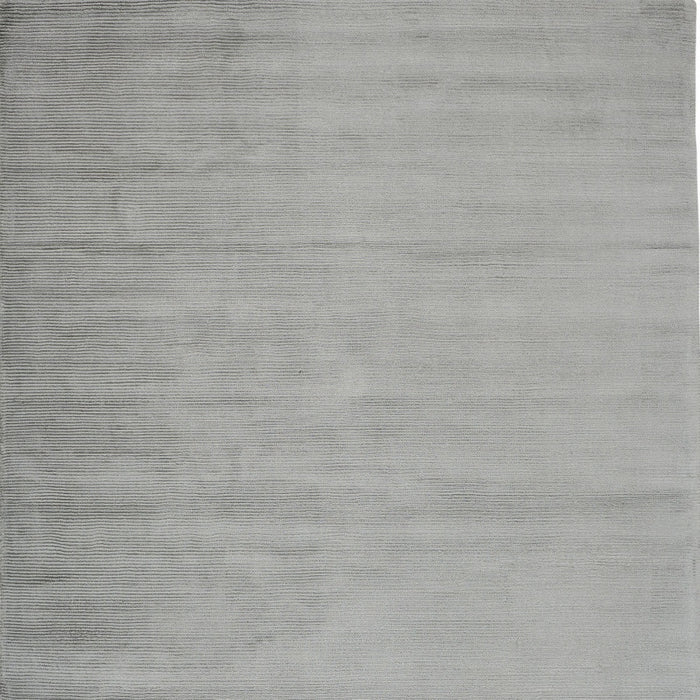 5' X 8' Gray And Black Hand Woven Area Rug