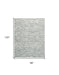 10' X 13' Gray Green And Ivory Striped Distressed Stain Resistant Area Rug - herplace.store