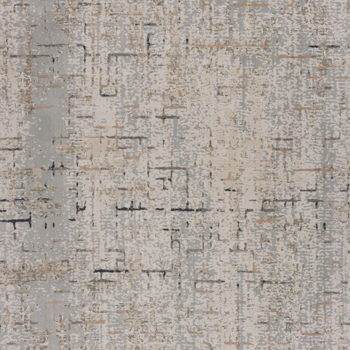 10' X 14' Cream Abstract Area Rug