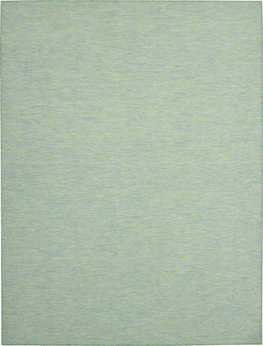 10' X 14' Blue Power Loom Area Rug