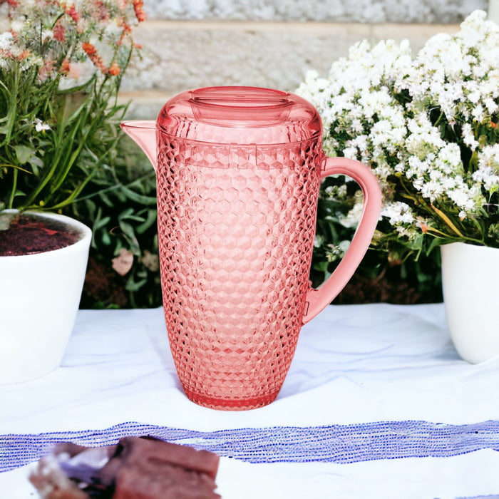 2.5 Quart Blue Diamond Acrylic Pitcher