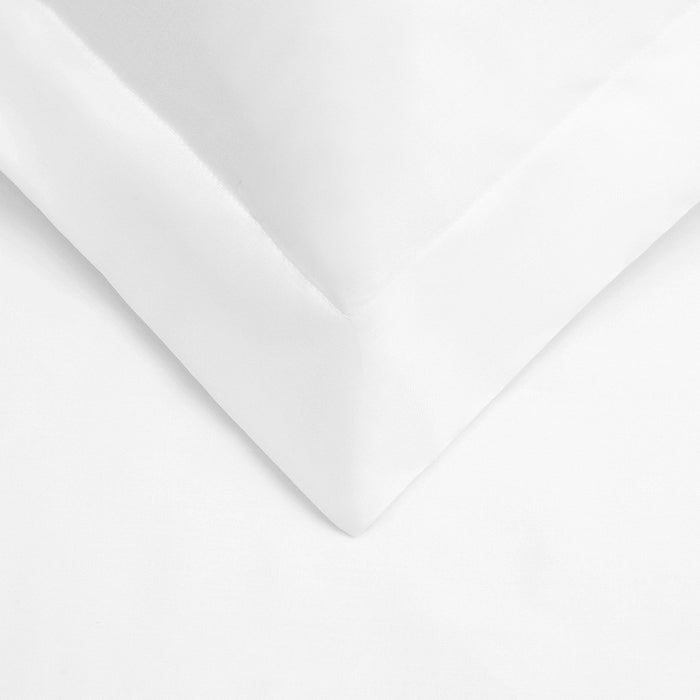 White Queen Cotton Blend 400 Thread Count Washable Duvet Cover Set