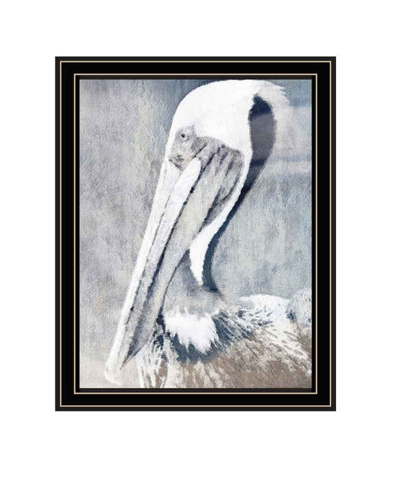 PELICAN Black Framed Print Wall Art