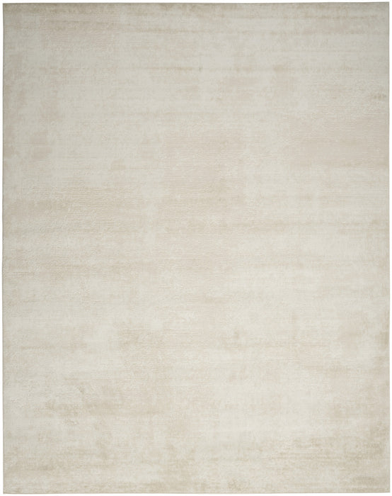 8' X 10' Cream Abstract Area Rug