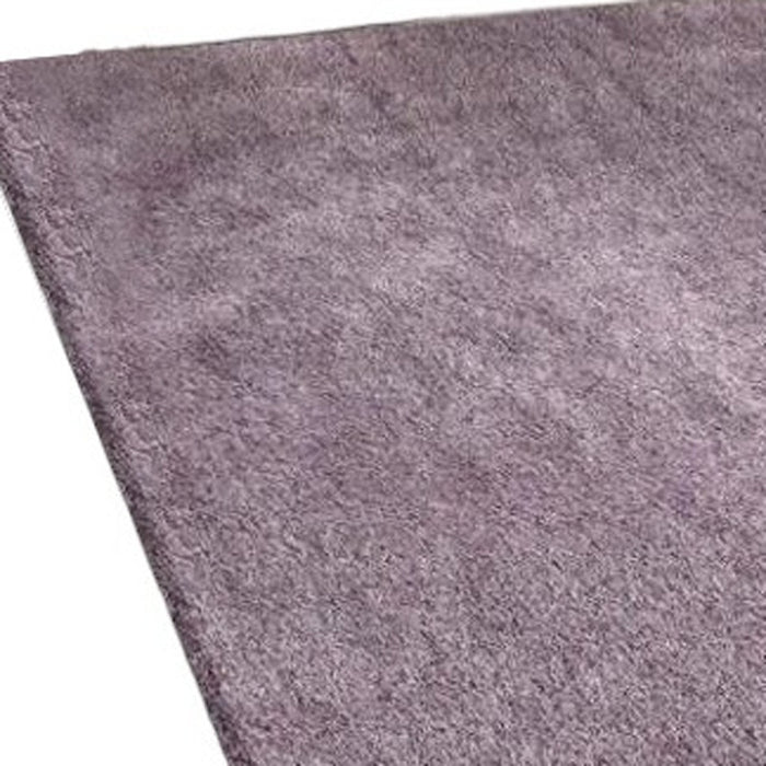 8' X 11' Purple Shag Hand Tufted Area Rug