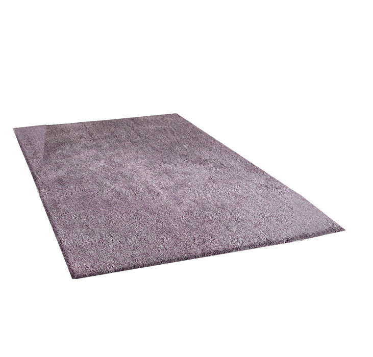 8' X 11' Purple Shag Hand Tufted Area Rug