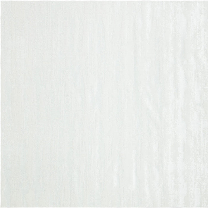 3' X 5' White Abstract Washable Non Skid Area Rug