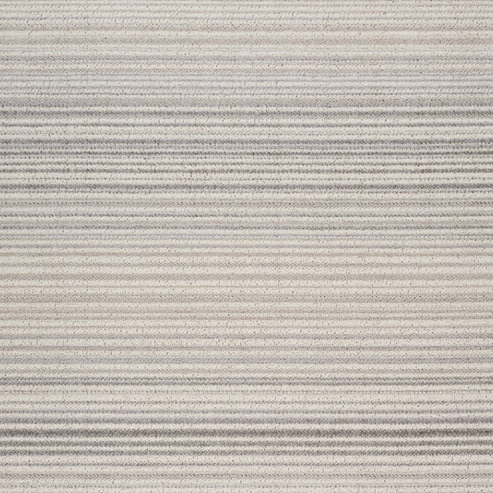 8' X 11' Gray and Ivory Abstract Area Rug