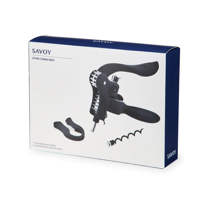 Lever Corkscrew Set by Savoy