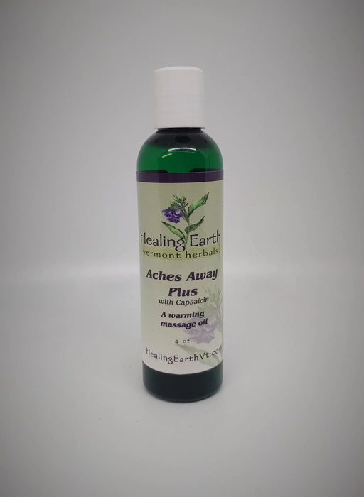 Aches Away Plus Massage Oil (Warming With Capsaicin)