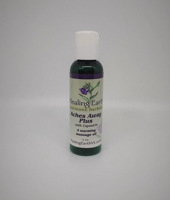 Aches Away Plus Massage Oil (Warming With Capsaicin)